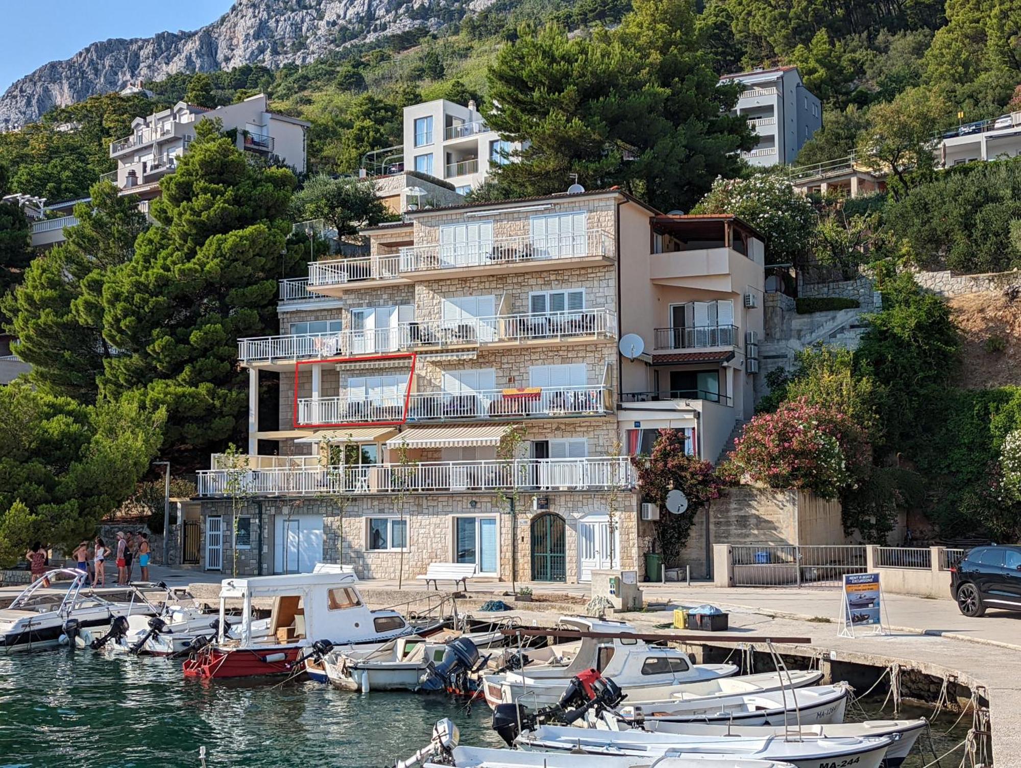 Apartments Stomarica Brela Exterior photo