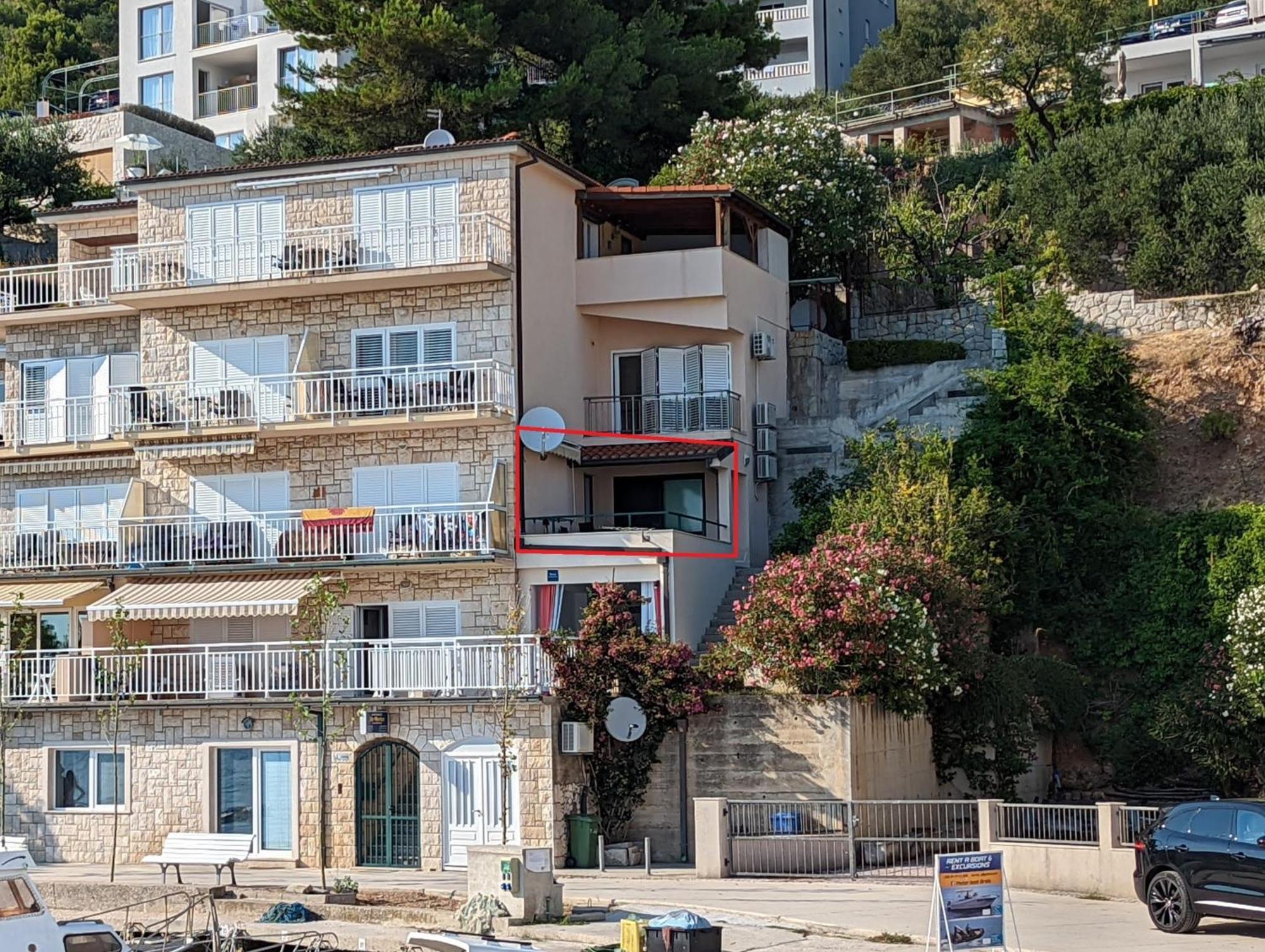 Apartments Stomarica Brela Exterior photo