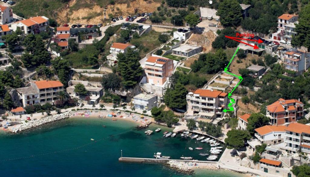 Apartments Stomarica Brela Exterior photo